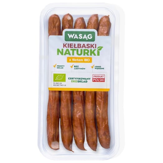 WASĄG kiełbaski z filetem bio