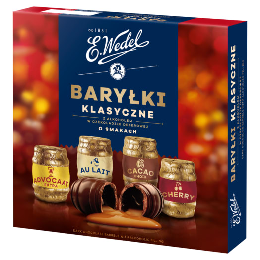 WEDEL Bombonierka Baryłki