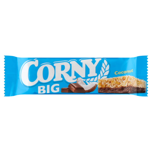CORNY Big Baton zbożowy kokosowy z mleczną czekoladą