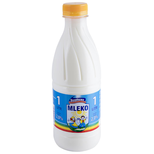 STRZAŁKOWO Mleko 2% w butelce (świeże)