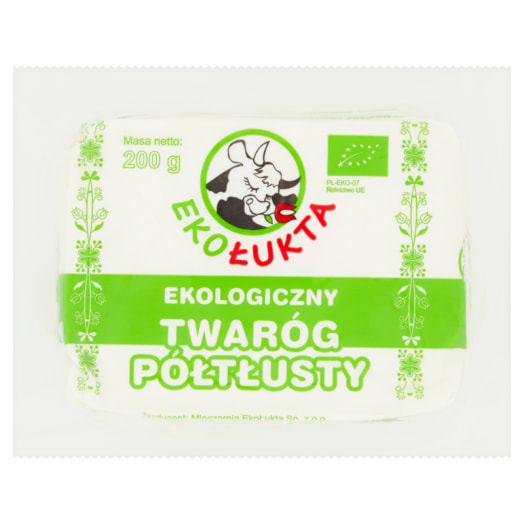 EKO ŁUKTA Twaróg półtłusty BIO