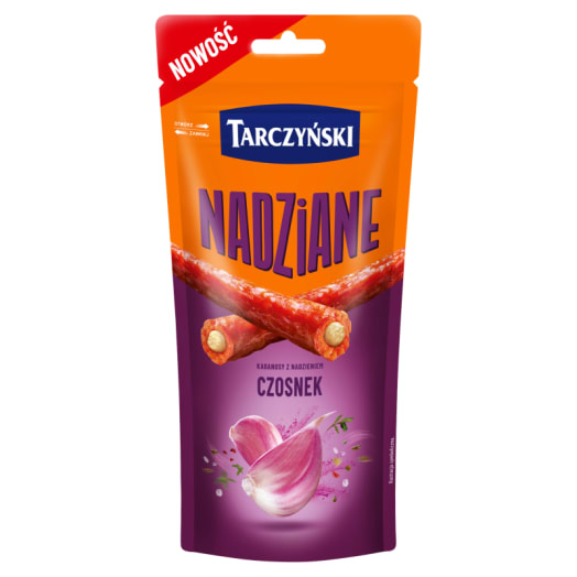 TARCZYŃSKI Kabanosy Nadziane Czosnek
