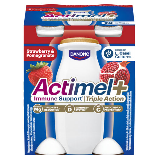 ACTIMEL Napój jogurtowy o smaku truskawka-granat (4 szt.)