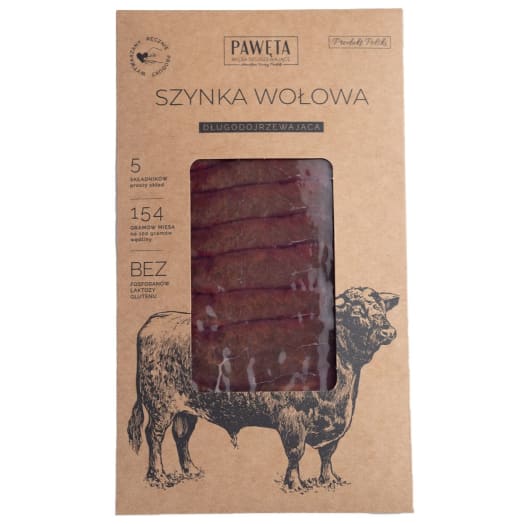 PAWĘTA Szynka wołowa dojrzewająca
