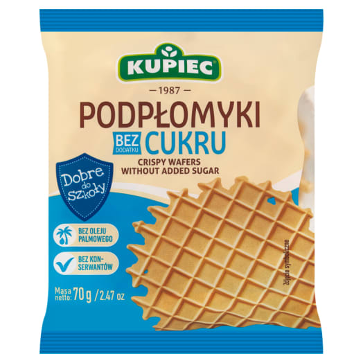 KUPIEC Podpłomyki bez dodatku cukru
