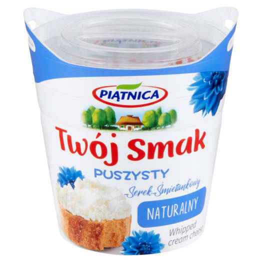 PIĄTNICA Twój Smak Puszysty Serek naturalny