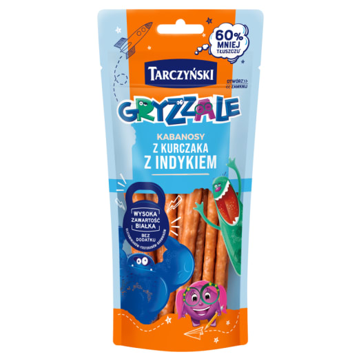 TARCZYŃSKI Gryzzale Kabanoski z kurczaka bezglutenowe