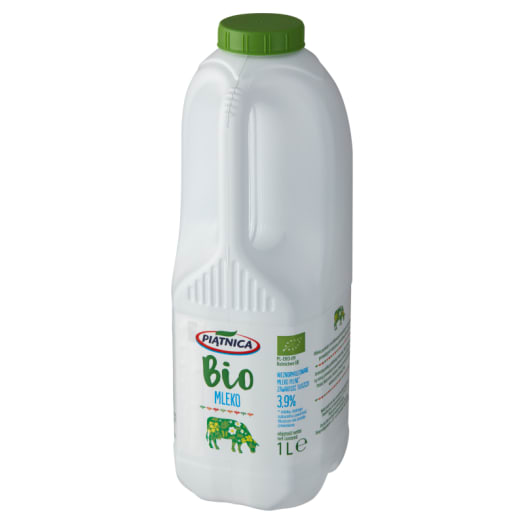 PIĄTNICA Mleko ekologiczne 3,9% BIO